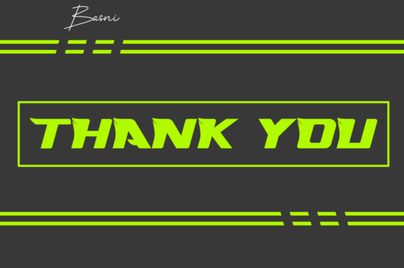 Prohero Font PNG with transparent background - Preview 4