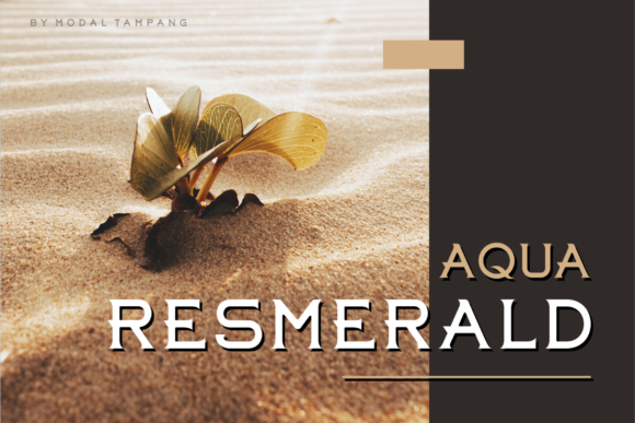 Aqua Resmerald Font - Preview 2