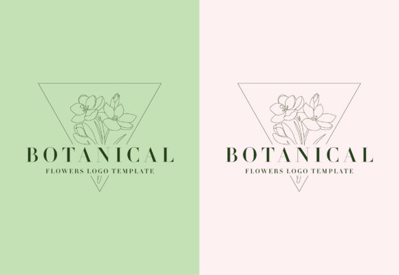 Botanical Logo Bundle Pack Grafik Logos Von Depict_Design