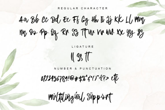 Brisella Font - Preview 6