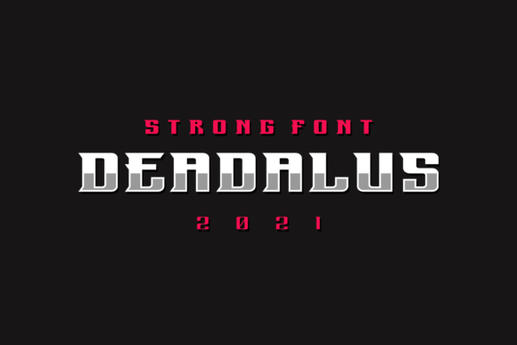 Deadalus Font - Preview 2