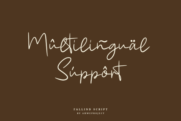 Fallind Font - Preview 3