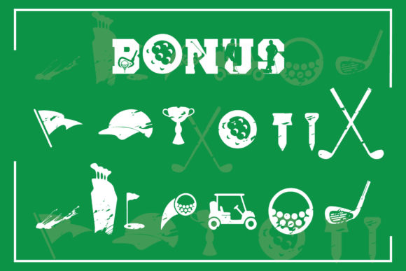 Golf Mania Font - Preview 2