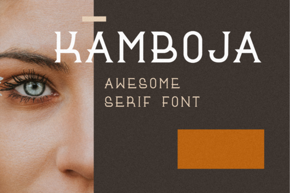 Kamboja Font PNG with transparent background - Preview 2