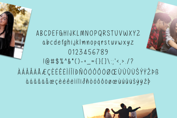 Our Generation Font PNG with transparent background - Preview 4