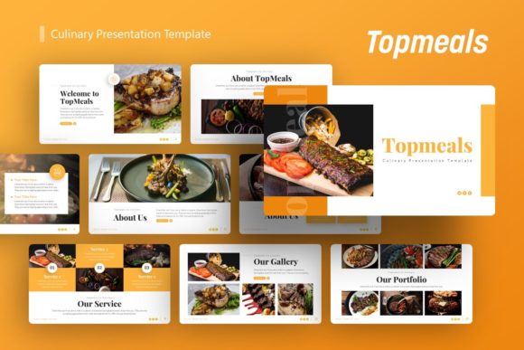 Presentation Template - Topmeals - Digital