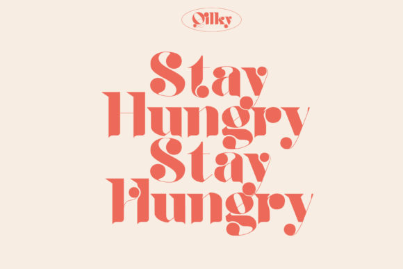 Qilky Font PNG with transparent background - Preview 4