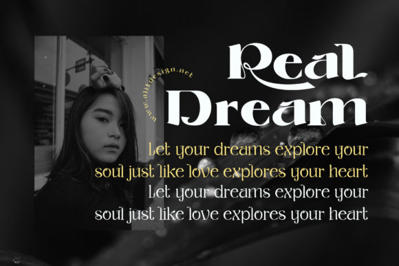 Roller Alika Font PNG with transparent background - Preview 5