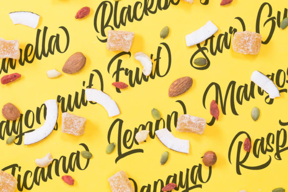 Rovelina Font PNG with transparent background - Preview 3