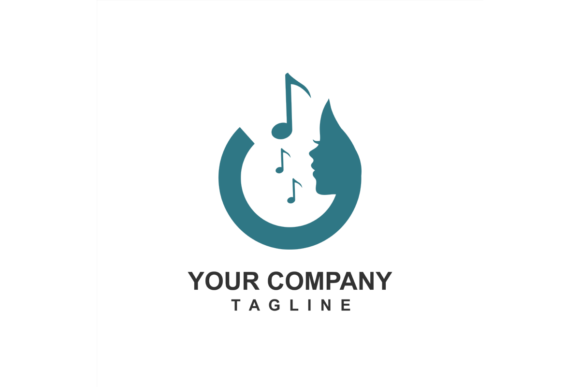 Acoustic Music Logo and Icon