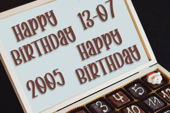 Babies Monkey Font - Preview 1