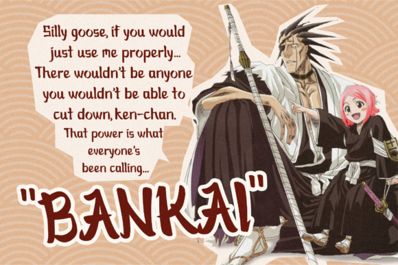 Bankai Font - Preview 4