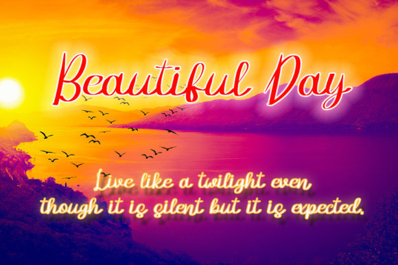 Birthday Candle Font - Preview 2