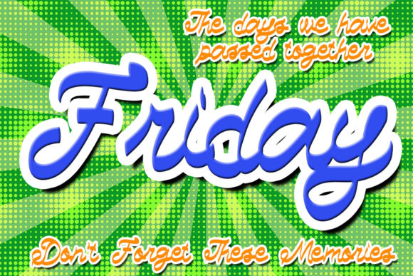 Day Best Font - Preview 2