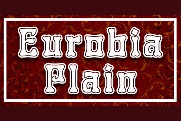 Eurobia Font - Preview 1