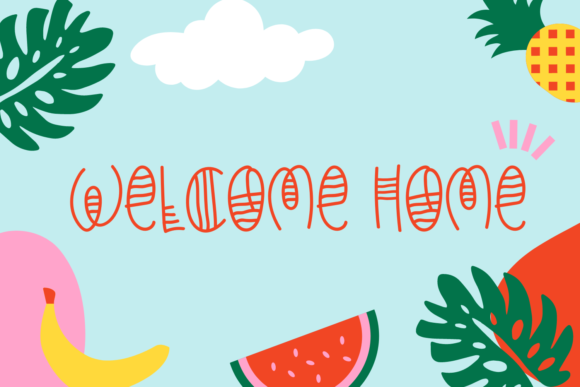 Happy Summer Font - Preview 1