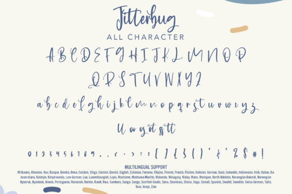 Jitterbug Font - Preview 6