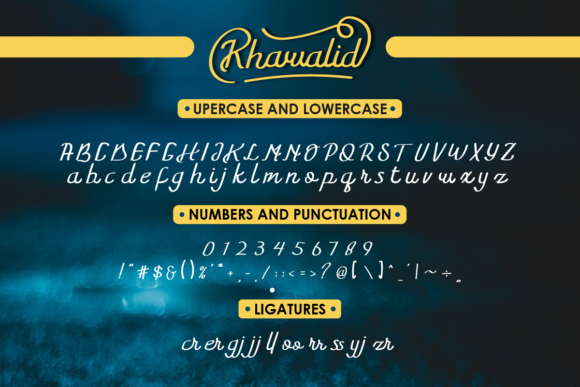 Khawalid Font - Preview 3
