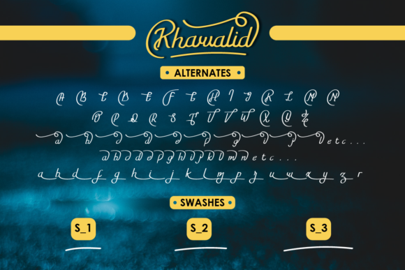 Khawalid Font - Preview 4