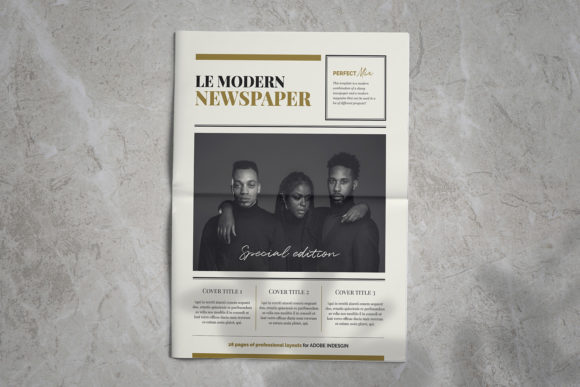 Newspaper Magazine Template