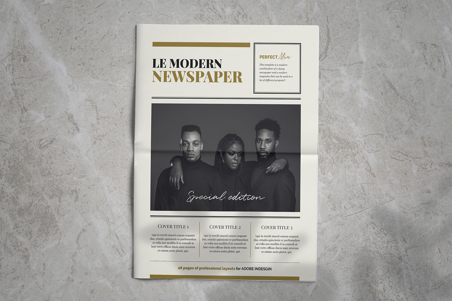 Newspaper Magazine Template