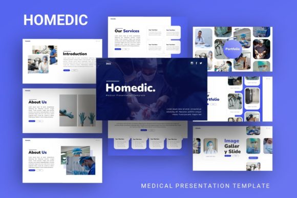Preview of Presentation Template - Homedic