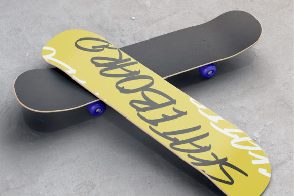 Reflection Font PNG with transparent background - Preview 4