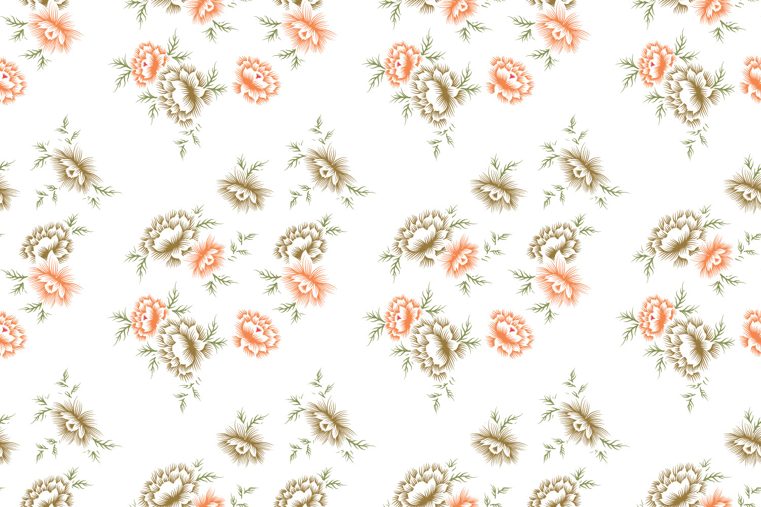 Seamless Floral Pattern Graphic by sabbirahmed012 · Creative Fabrica