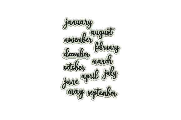 12 Months Names