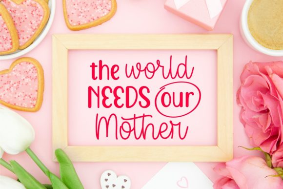Adorable Mother Font - Preview 3