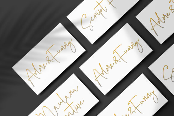 Adore&Funny Font - Preview 1