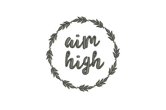 Aim High Wreath