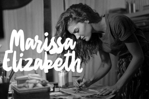 Alfissa Font PNG with transparent background - Preview 2