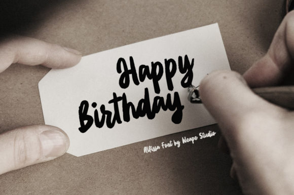 Alfissa Font PNG with transparent background - Preview 3