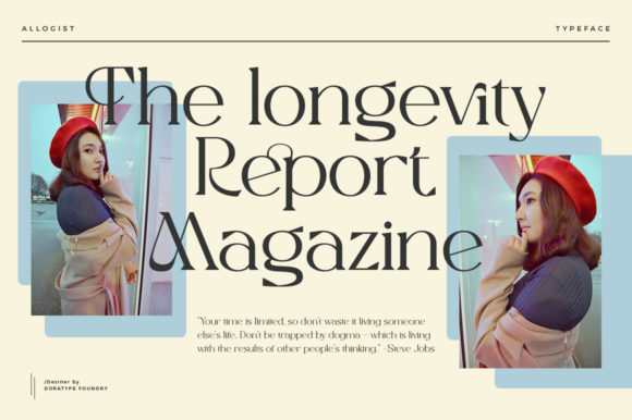 Allogist Font - Preview 5