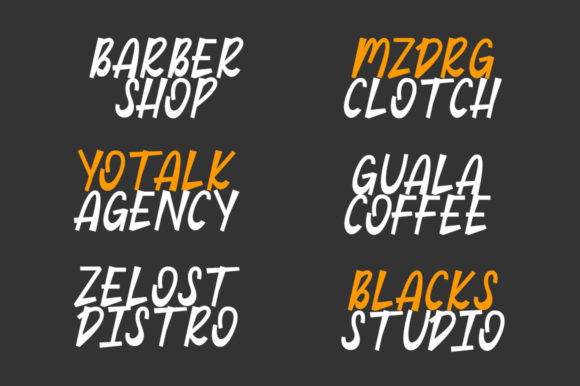 Auzbigo Font - Preview 6
