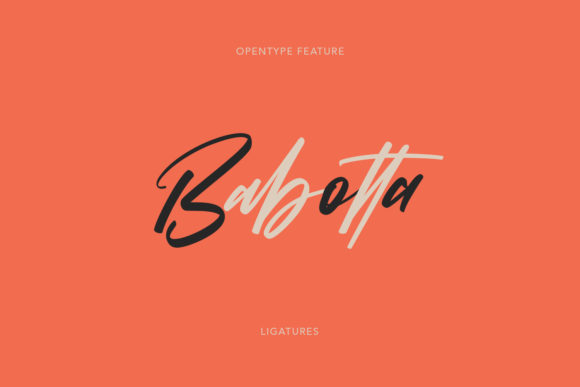 Babotta Font - Preview 3