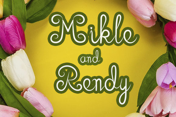 Banana Shake Font - Preview 1