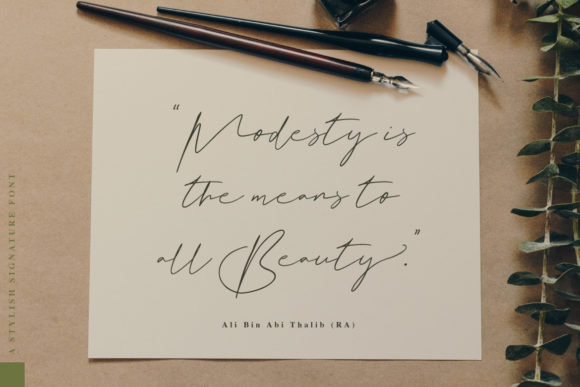 Bethricia Scarlett Font - Preview 2