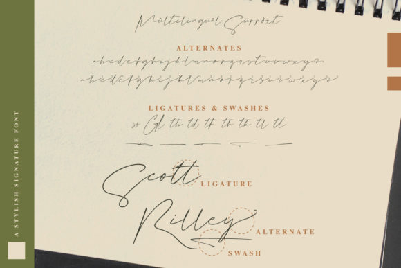 Bethricia Scarlett Font - Preview 6