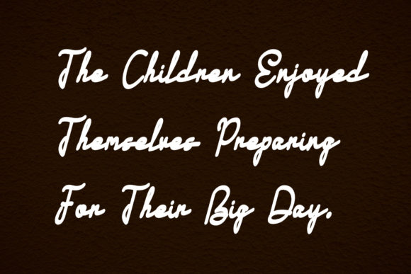 Big Day Font - Preview 2