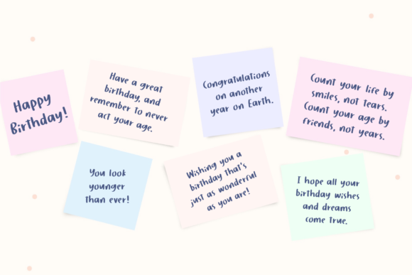 Birthday Cat Font - Preview 4