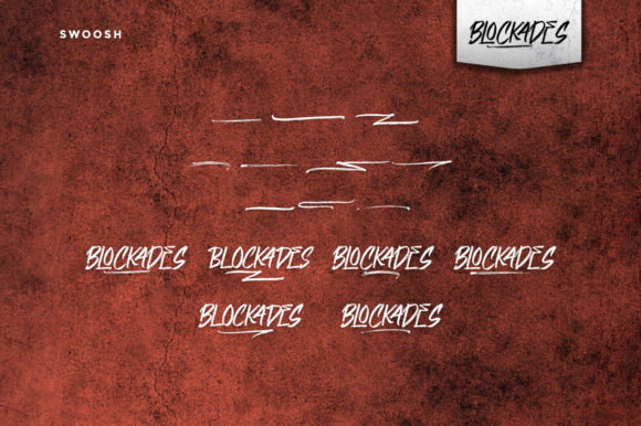 Blockades Font - Preview 6