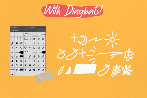 Bright Clones Font - Preview 3