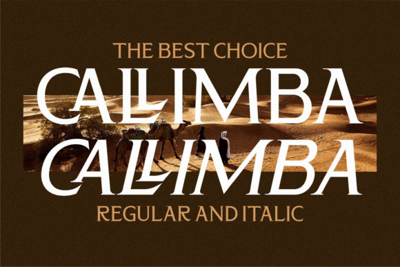 Callimba Font - Preview 1