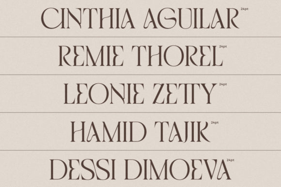 Chemre Font - Preview 1