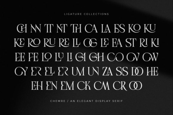 Chemre Font - Preview 4