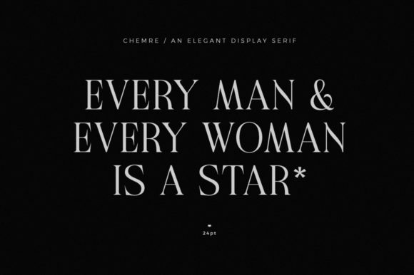 Chemre Font - Preview 6
