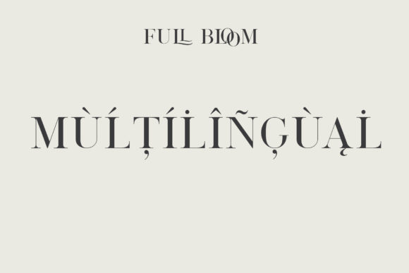 Full Bloom Font - Preview 6