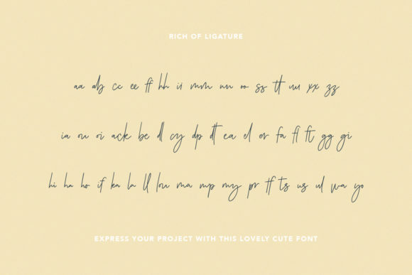 Glowyts Font PNG with transparent background - Preview 3